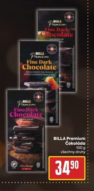 BILLA Premium Čokoláda