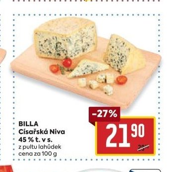 BILLA Císařská Niva 45% t. v s.