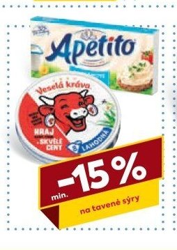 Apetito tavené sýry
