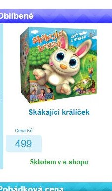 Skákající králíček