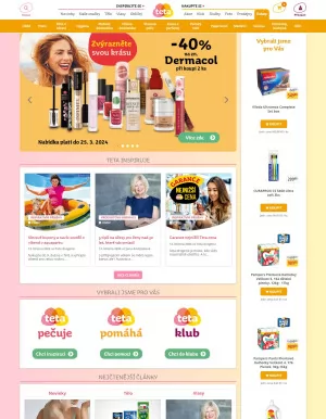 akční leták Teta drogerie 20.3.2024-26.3.2024