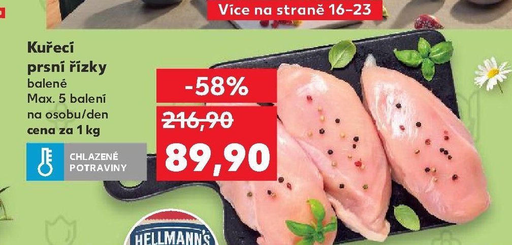 Kuřecí prsní řízky