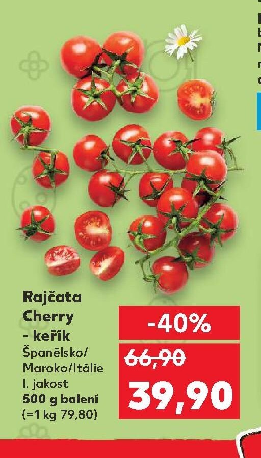 Rajčata Cherry keřík
