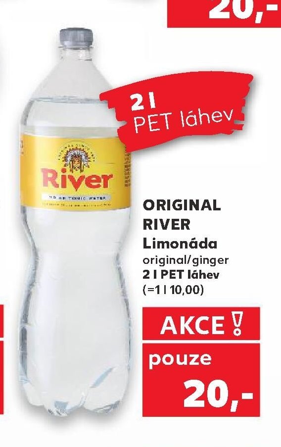 ORIGINAL RIVER Limonáda 2 l