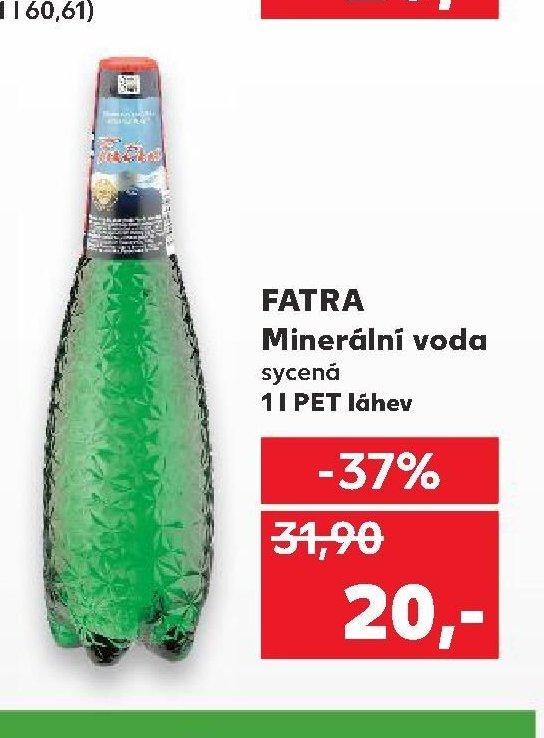 FATRA Minerální voda 1 l