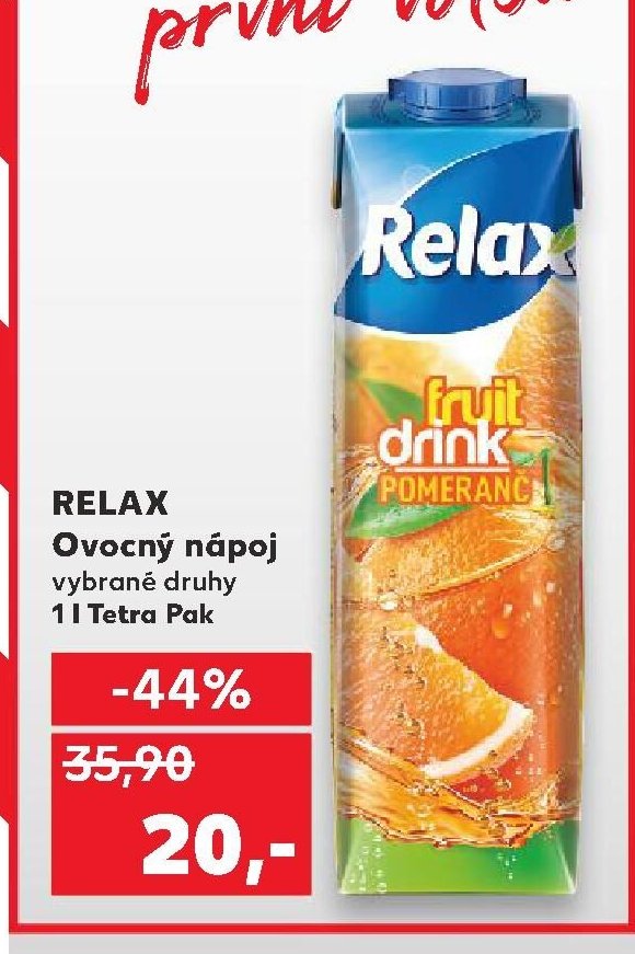 RELAX Ovocný nápoj 1 l