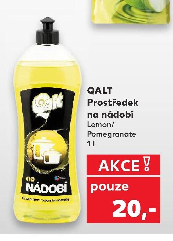 QALT Prostředek na nádobí 1 l
