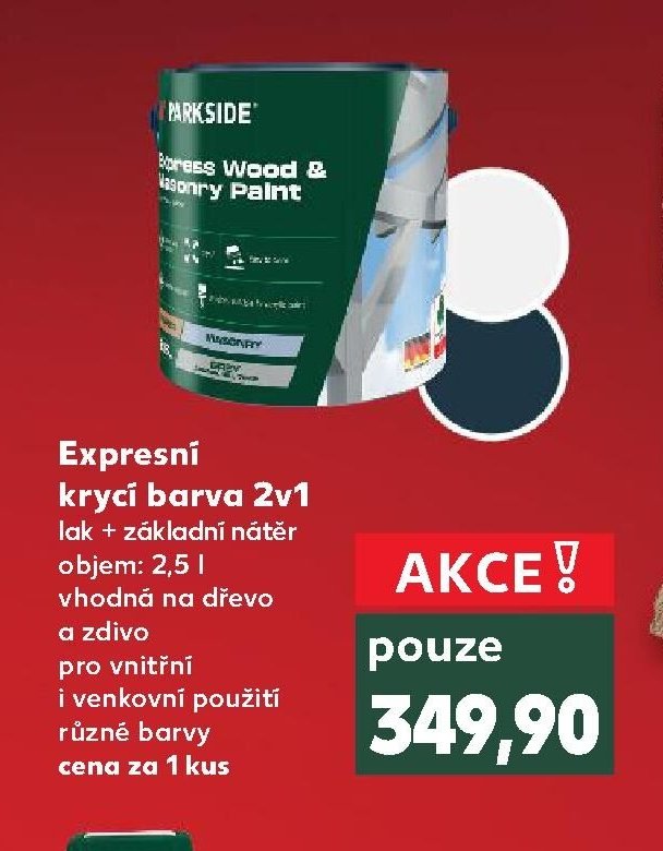 Expresní krycí barva 2v1