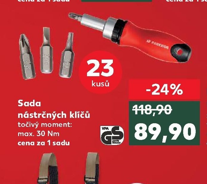 Sada nástrčných klíčů