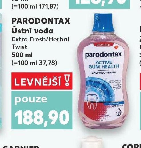Parodontax ústní voda