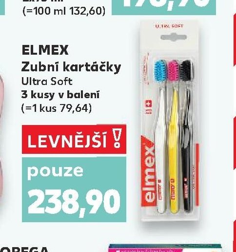 Elmex zubní kartáčky