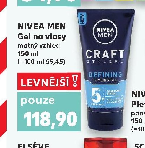Nivea Men gel na vlasy