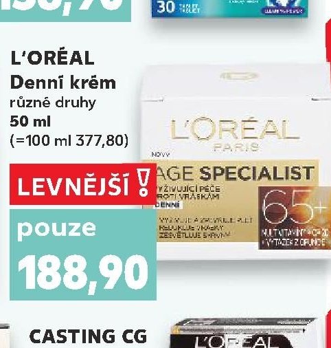 L'Oréal denní krém