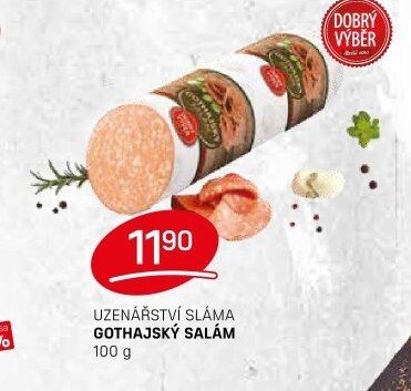 UZENÁŘSTVÍ SLÁMA GOTHAJSKÝ SALÁM