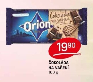 Orion čokoláda na vaření