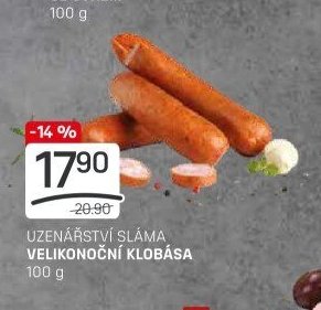 UZENÁŘSTVÍ SLÁMA VELIKONOČNÍ KLOBÁSA
