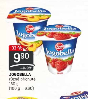 Jogobella různé příchutě