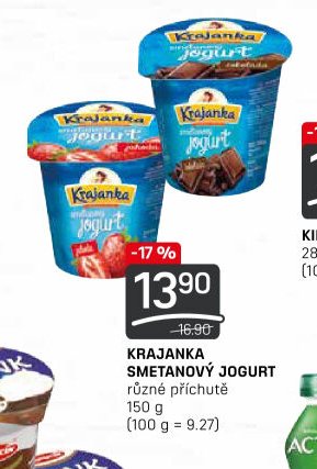 Krajanka smetanový jogurt