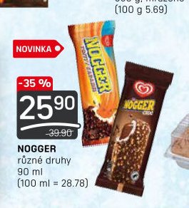 Nogger různé druhy