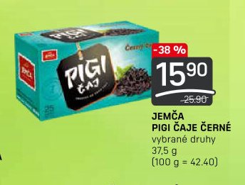 JEMČA PIGI ČAJE ČERNÉ