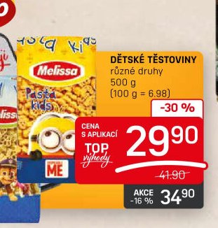 Dětské těstoviny