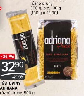 Adriana těstoviny