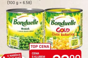 Bonduelle hrášek / kukuřice