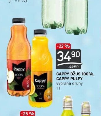 Cappy Džus 100%, Cappy Pulpy