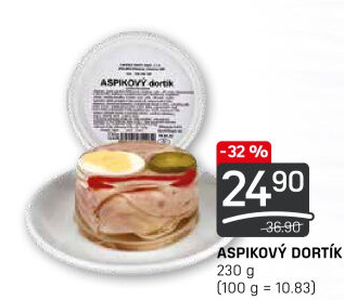 Aspikový dort