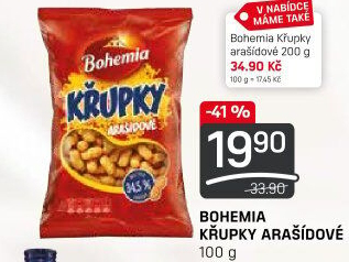 Křupky arašídové Bohemia