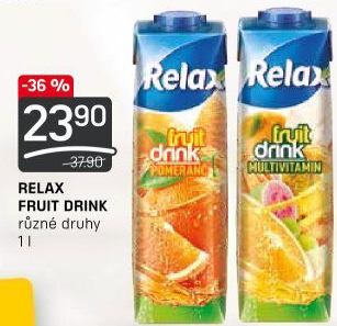 Nápoj Fruit drink Relax