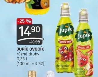 Nápoj Ovocík Jupík