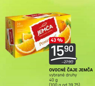 Ovocný čaj Jemča