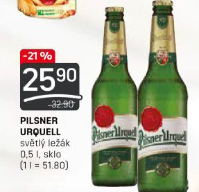 Pivo Pilsner Urquell