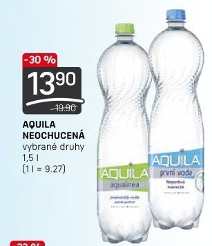 Přírodní voda Aquila