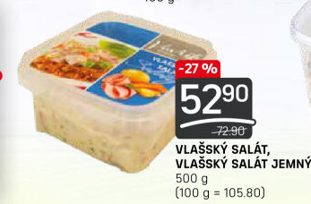 Salát vlašský Lahůdky Vavřík