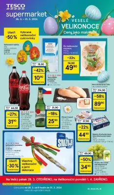 akční leták Tesco 26.3.2024-31.3.2024