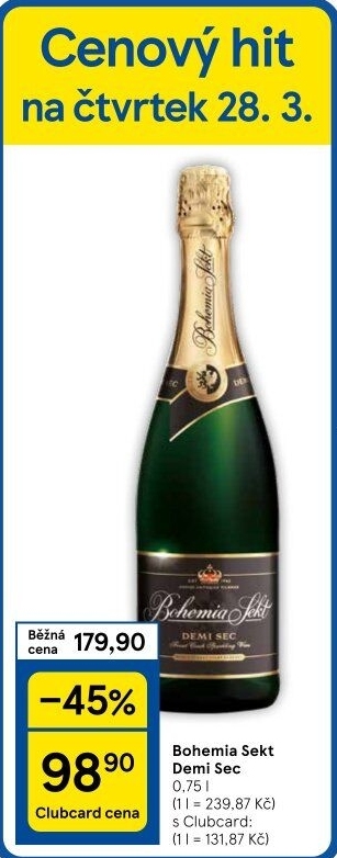 Bohemia Sekt Demi Sec