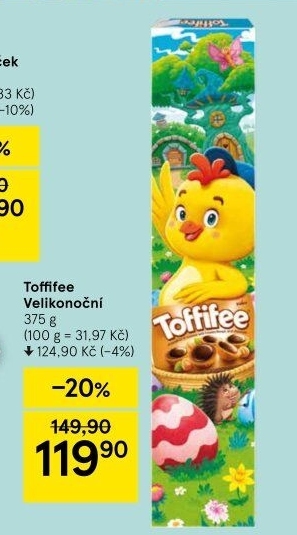 Bonboniéra velikonoční edice Toffifee Storck