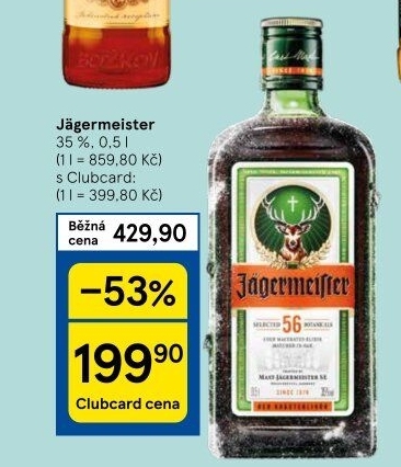 Bylinný likér Jägermeister