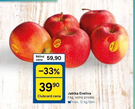 Jablka Evelina