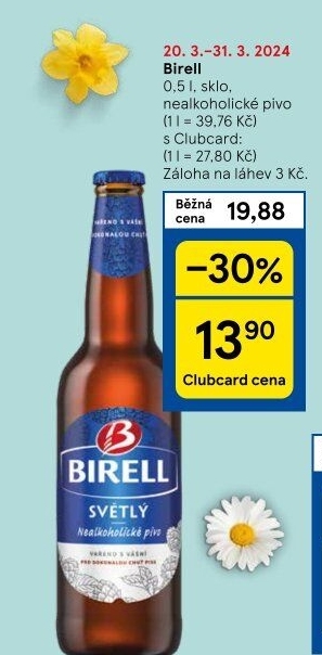 Nealkoholické pivo Birell