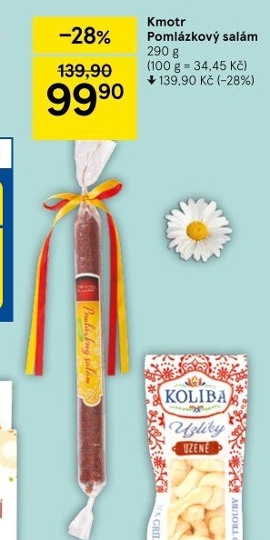 Pomlázkový salám Kmotr