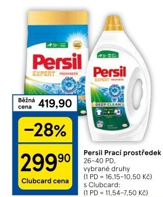 Prací prostředky Persil