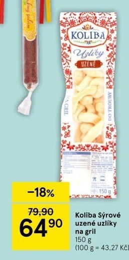 Sýrové uzlíky na gril Koliba