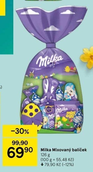 Velikonoční balíček Milka