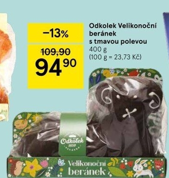 Velikonoční beránek Odkolek