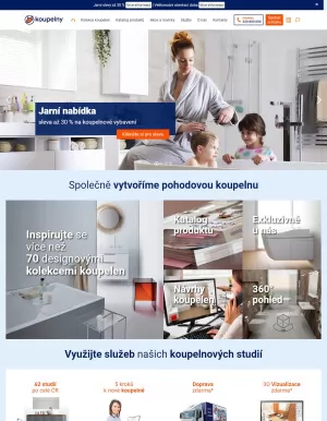 akční leták KOUPELNY Ptáček 26.3.2024-1.4.2024