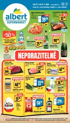 akční leták Albert 27.3.2024-31.3.2024