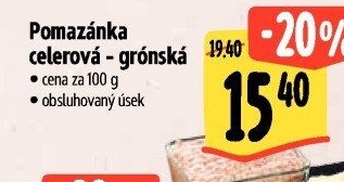 Celerová pomazánka - grónská